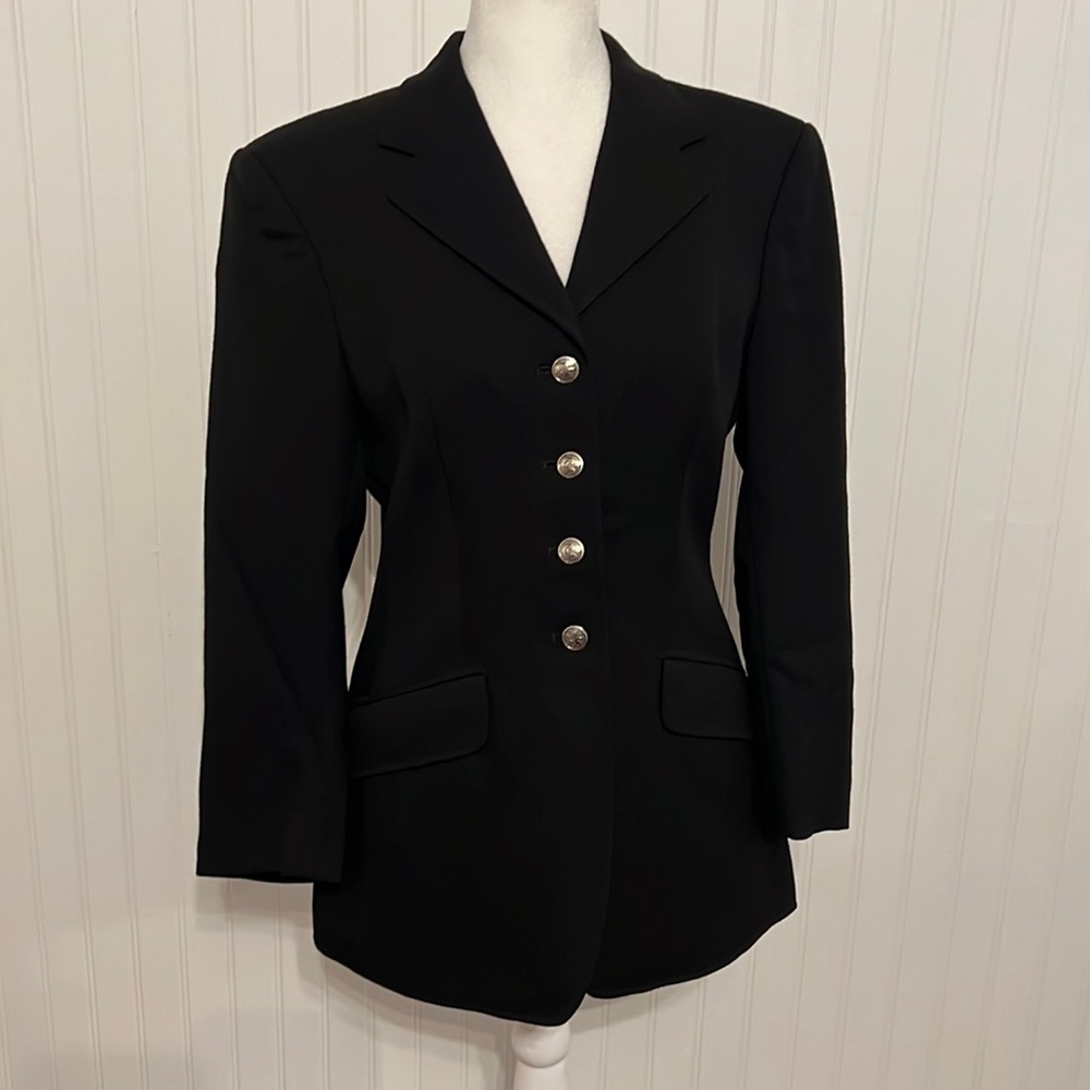 Black Pikeur Equestrian Riding Competition Show
Coat Jacket Blazer - Picture 5 of 16